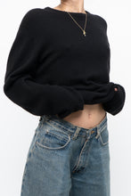 Load image into Gallery viewer, Vintage x Made in England x SAKS FIFTH AVE Black Pure Cashmere Sweater (XS-L)