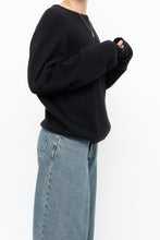 Load image into Gallery viewer, Vintage x Made in England x SAKS FIFTH AVE Black Pure Cashmere Sweater (XS-L)