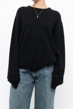 Load image into Gallery viewer, Vintage x Made in England x SAKS FIFTH AVE Black Pure Cashmere Sweater (XS-L)