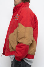 Load image into Gallery viewer, Vintage x Made in Korea x SF 49ERS Red, Gold Puffer Jacket (M-XL)