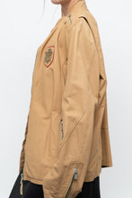 Load image into Gallery viewer, Vintage x DIESEL Tan Leather Emblem Biker Jacket (M-XL)