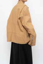 Load image into Gallery viewer, Vintage x DIESEL Tan Leather Emblem Biker Jacket (M-XL)