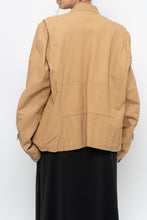 Load image into Gallery viewer, Vintage x DIESEL Tan Leather Emblem Biker Jacket (M-XL)