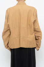 Load image into Gallery viewer, Vintage x DIESEL Tan Leather Emblem Biker Jacket (M-XL)