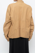 Load image into Gallery viewer, Vintage x DIESEL Tan Leather Emblem Biker Jacket (M-XL)
