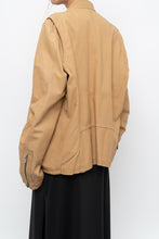 Load image into Gallery viewer, Vintage x DIESEL Tan Leather Emblem Biker Jacket (M-XL)