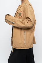 Load image into Gallery viewer, Vintage x DIESEL Tan Leather Emblem Biker Jacket (M-XL)