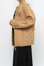 Load image into Gallery viewer, Vintage x DIESEL Tan Leather Emblem Biker Jacket (M-XL)