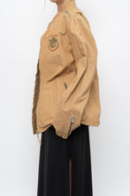 Load image into Gallery viewer, Vintage x DIESEL Tan Leather Emblem Biker Jacket (M-XL)