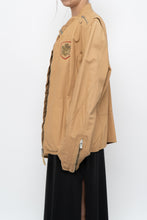 Load image into Gallery viewer, Vintage x DIESEL Tan Leather Emblem Biker Jacket (M-XL)