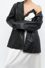 Load image into Gallery viewer, Vintage x Black Panelled Leather Jacket (XS-M)