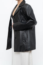 Load image into Gallery viewer, Vintage x Black Panelled Leather Jacket (XS-M)