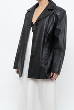 Load image into Gallery viewer, Vintage x Black Panelled Leather Jacket (XS-M)