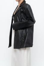 Load image into Gallery viewer, Vintage x Black Panelled Leather Jacket (XS-M)