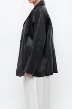 Load image into Gallery viewer, Vintage x Black Panelled Leather Jacket (XS-M)