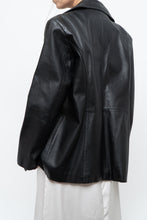 Load image into Gallery viewer, Vintage x Black Panelled Leather Jacket (XS-M)