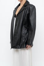 Load image into Gallery viewer, Vintage x Black Panelled Leather Jacket (XS-M)