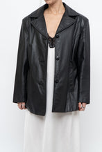 Load image into Gallery viewer, Vintage x Black Panelled Leather Jacket (XS-M)