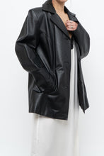 Load image into Gallery viewer, Vintage x Black Panelled Leather Jacket (XS-M)