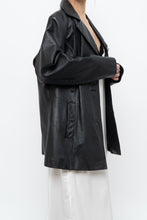 Load image into Gallery viewer, Vintage x Black Panelled Leather Jacket (XS-M)