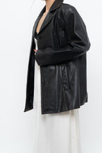Load image into Gallery viewer, Vintage x Black Panelled Leather Jacket (XS-M)