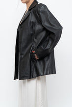 Load image into Gallery viewer, Vintage x Black Panelled Leather Jacket (XS-M)