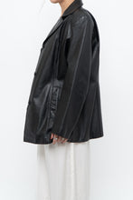 Load image into Gallery viewer, Vintage x Black Panelled Leather Jacket (XS-M)