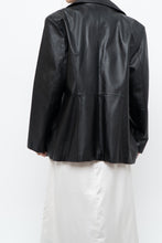 Load image into Gallery viewer, Vintage x Black Panelled Leather Jacket (XS-M)