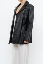 Load image into Gallery viewer, Vintage x Black Panelled Leather Jacket (XS-M)