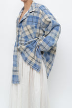 Load image into Gallery viewer, Vintage x Baby Blue Plaid Flannel (S-XL)