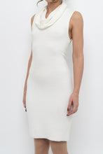 Load image into Gallery viewer, ALICE + OLIVIA x Cream Ribbed Super Soft Midi Dress (S, M)