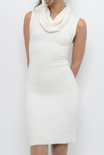 Load image into Gallery viewer, ALICE + OLIVIA x Cream Ribbed Super Soft Midi Dress (S, M)