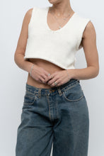 Load image into Gallery viewer, ISALIS x Cream Cropped Tank (XS-M)