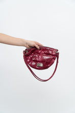 Load image into Gallery viewer, Vintage x NINE WEST Pink Snakeskin Faux Leather Mini Purse