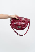 Load image into Gallery viewer, Vintage x NINE WEST Pink Snakeskin Faux Leather Mini Purse