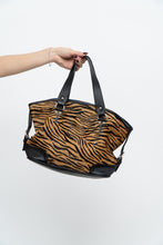 Load image into Gallery viewer, Vintage x DANIER LEATHER Tiger Print Pony Hair Purse