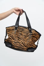 Load image into Gallery viewer, Vintage x DANIER LEATHER Tiger Print Pony Hair Purse