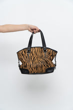 Load image into Gallery viewer, Vintage x DANIER LEATHER Tiger Print Pony Hair Purse
