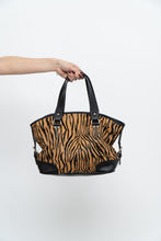 Load image into Gallery viewer, Vintage x DANIER LEATHER Tiger Print Pony Hair Purse