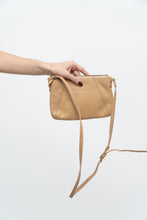 Load image into Gallery viewer, Vintage x ELIZABETH &amp; JAMES Beige Butter Leather Crossbody Purse