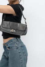 Load image into Gallery viewer, Vintage x DEREK ALEXANDER Metallic Dark Grey Small Purse