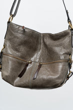 Load image into Gallery viewer, Vintage x Faded Green, Brown Leather Purse