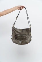 Load image into Gallery viewer, Vintage x Faded Green, Brown Leather Purse