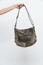 Load image into Gallery viewer, Vintage x Faded Green, Brown Leather Purse