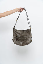 Load image into Gallery viewer, Vintage x Faded Green, Brown Leather Purse