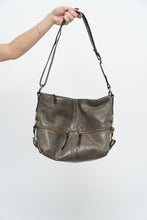 Load image into Gallery viewer, Vintage x Faded Green, Brown Leather Purse