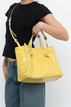 Load image into Gallery viewer, GIANNI CHIARINI FIRENZE x Yellow Oversized Leather Purse