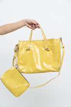 Load image into Gallery viewer, GIANNI CHIARINI FIRENZE x Yellow Oversized Leather Purse