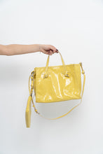 Load image into Gallery viewer, GIANNI CHIARINI FIRENZE x Yellow Oversized Leather Purse