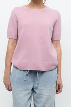 Load image into Gallery viewer, Modern x Pink Short Sleeve Soft Knit Sweater (XS-M)